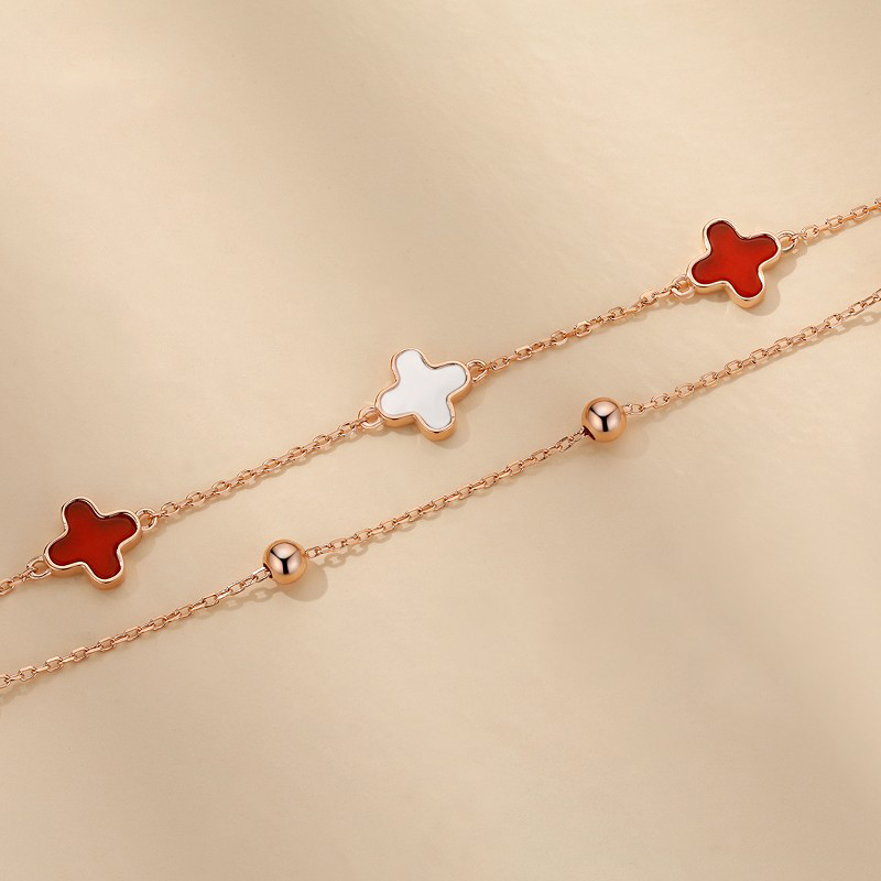 艾素 双链四叶草手链