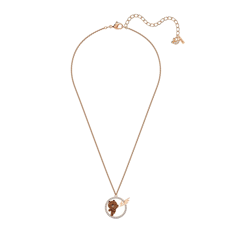 施华洛世奇 活力布朗熊项链