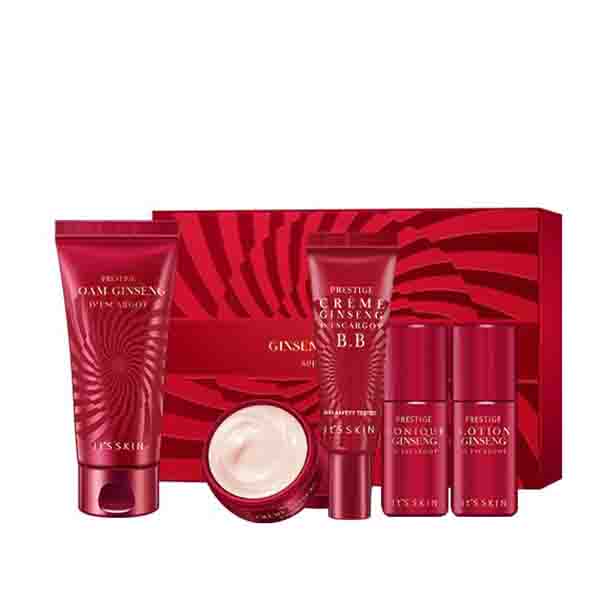 伊思 红参蜗牛水乳套装