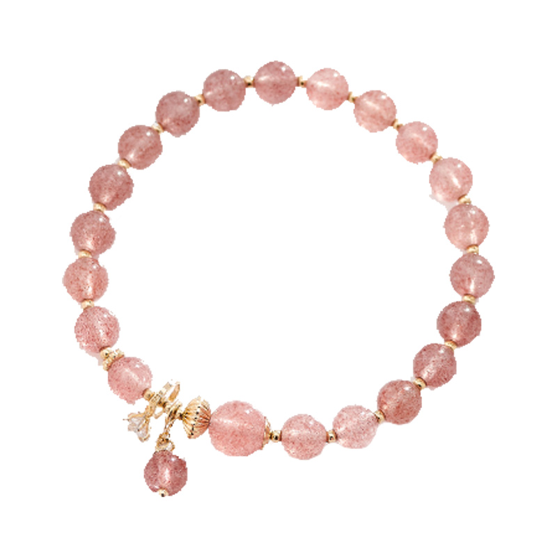 topgirL 粉水晶手链