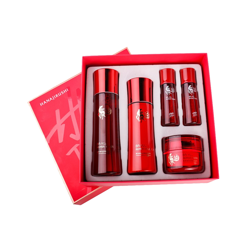 花印 马油水嫩滋养修护护肤礼盒