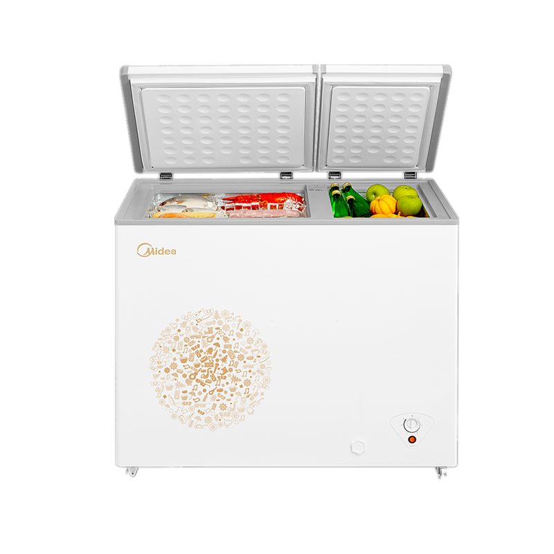 美的一级能效冷冻冰柜