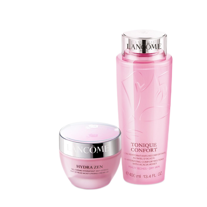 兰蔻 长效滋润护肤套装