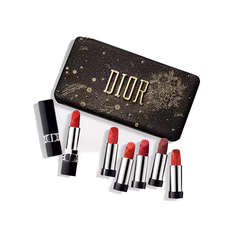迪奥 烈艳蓝金限量版口红礼盒