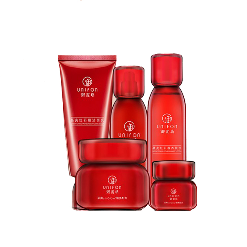 御泥坊 晶亮红石榴补水护肤套装