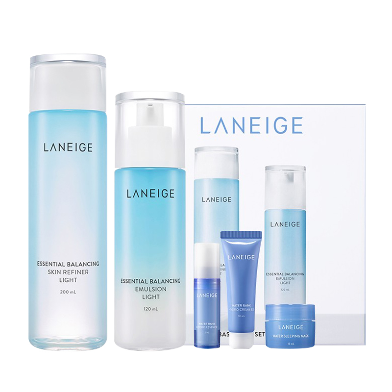 兰芝 促进水油平衡护肤套装