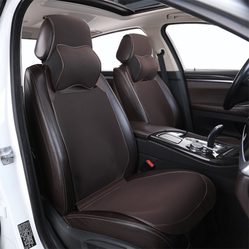 碳轩冰丝超薄透气汽车座垫