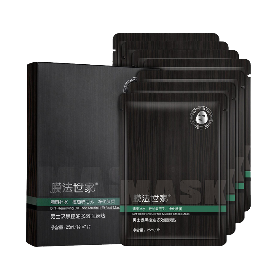 膜法世家 控油多效黑面膜