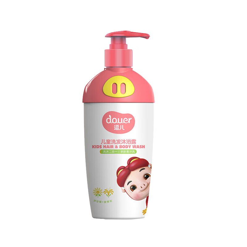 逗儿 猪猪侠 儿童沐浴露