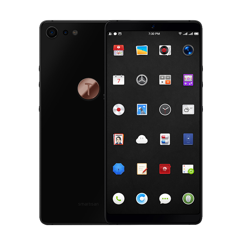 锤子 碳黑色机身拍照手机