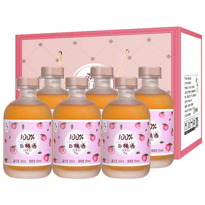 通明山 发酵酒白桃果酒
