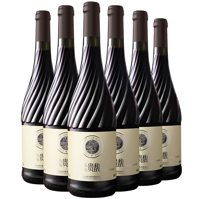 张裕 纤细柔滑晚采甜红葡萄酒