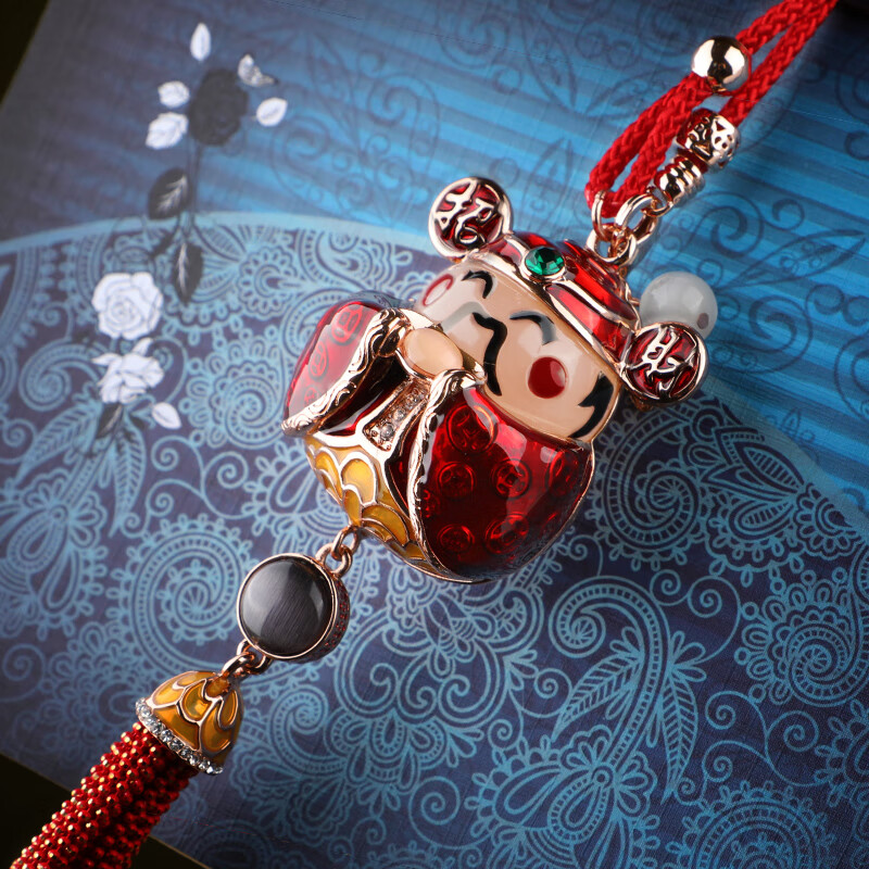 抒文金属滴油彩绘工艺挂件