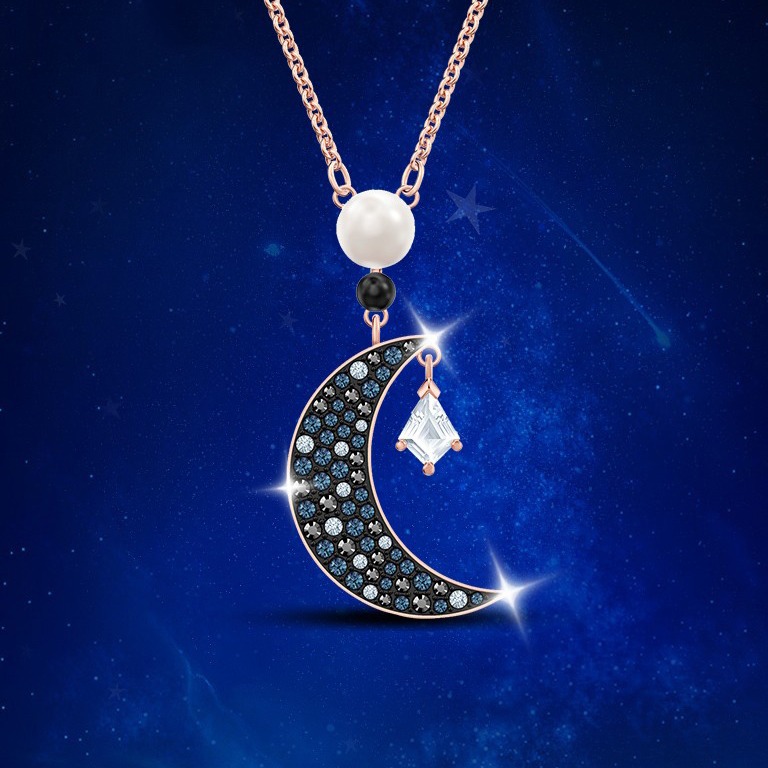 施华洛世奇 神秘月亮造型项链