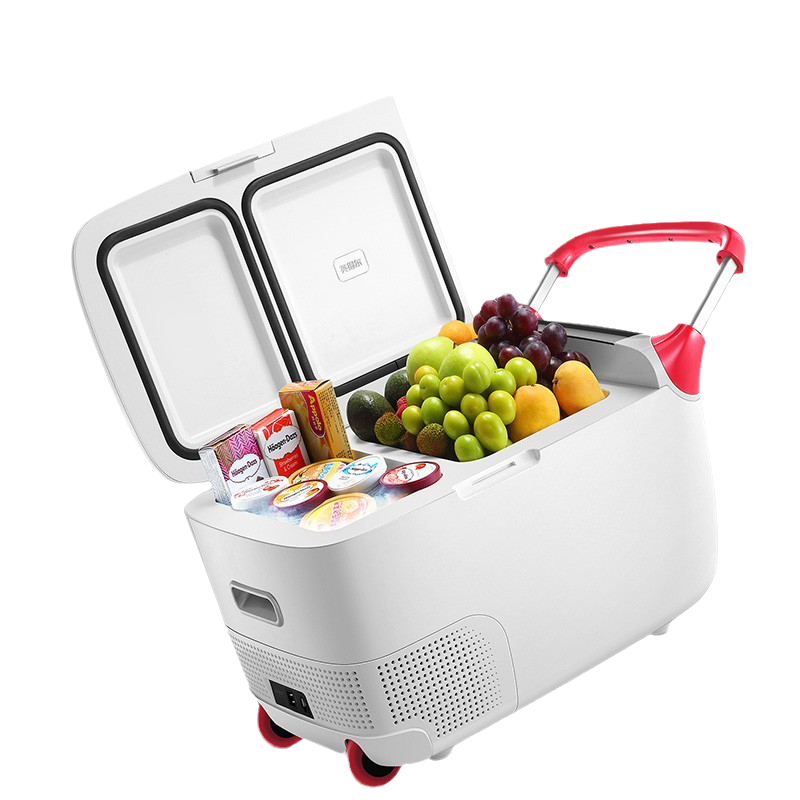 英得尔 便携拉杆车载冰箱