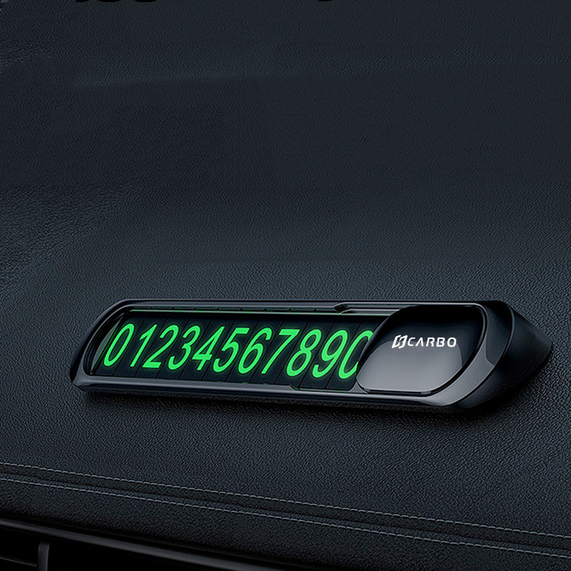 康车宝 夜光涂层临时停车牌