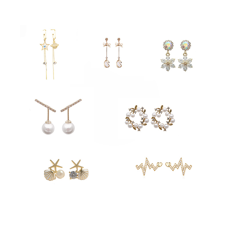 缔晶个性甜美耳环