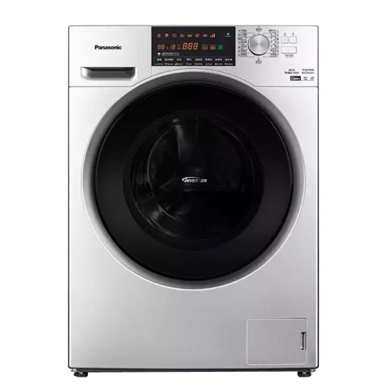 松下 免熨烫泡沫净滚筒洗衣机