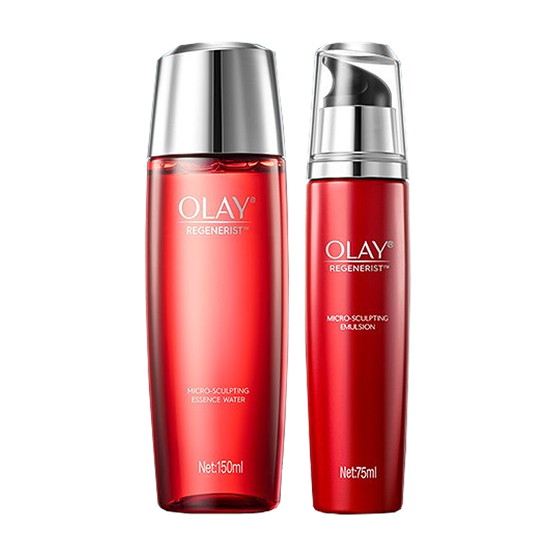 玉兰油 大红水水乳护肤套装