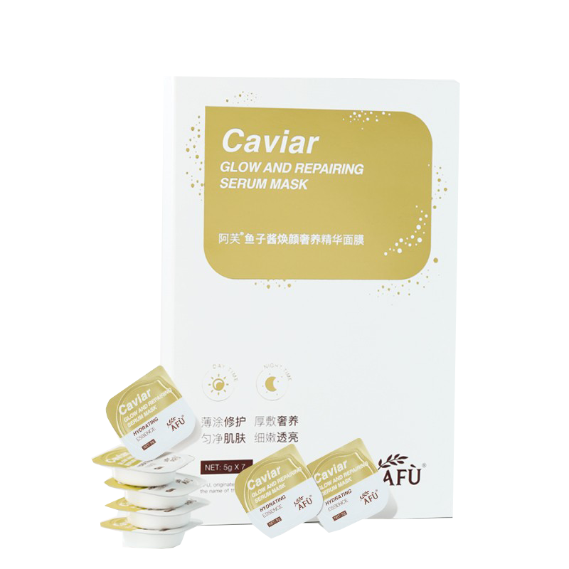阿芙 鱼子酱焕颜奢养精华面膜