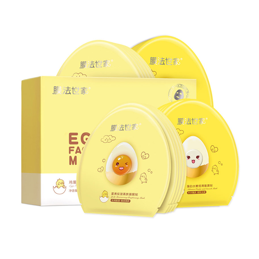 膜法世家 鸡蛋嫩肤补水面膜