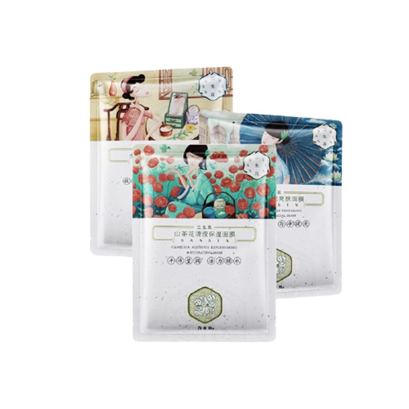 百雀羚 三生花 面膜