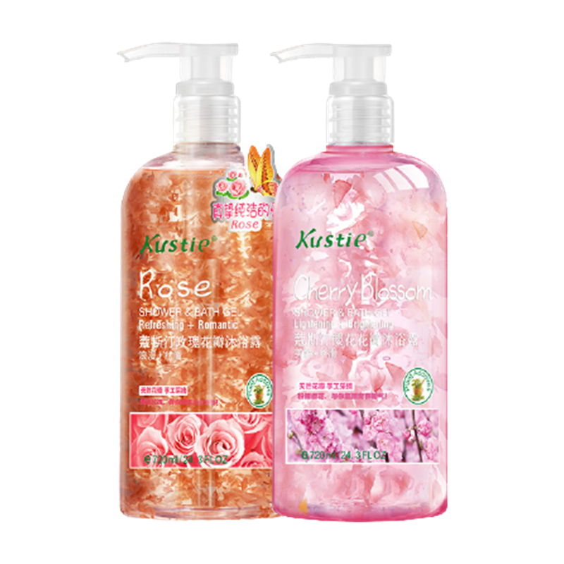 蔻斯汀 樱花花瓣沐浴露套装