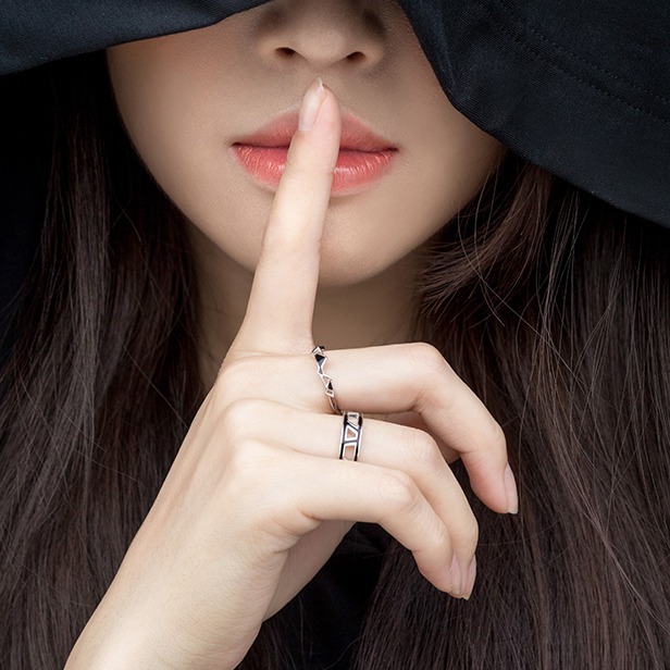 花芽 S925银个性戒指