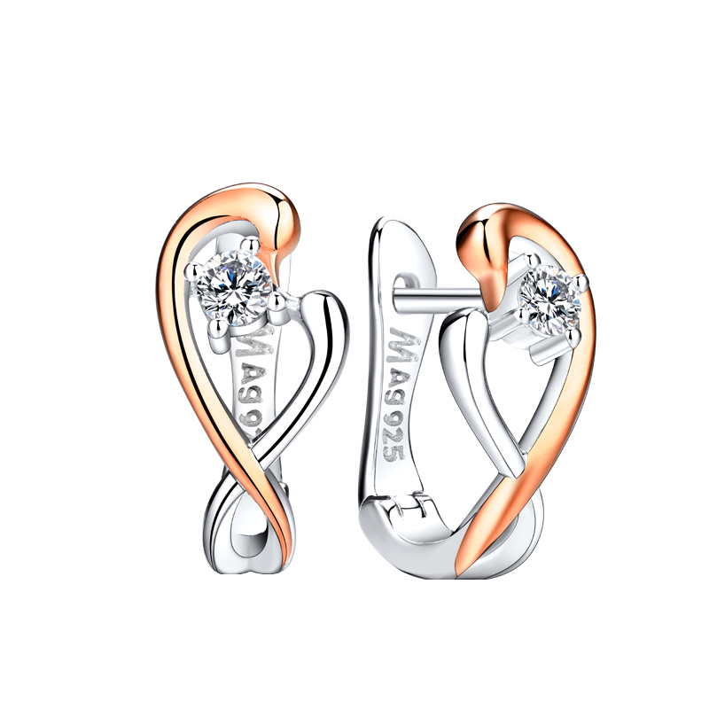 MyMiss 天鹅造型 耳钉