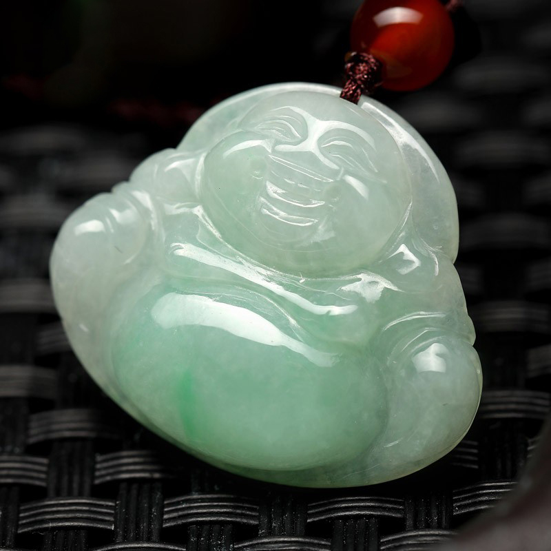 七彩云南 玉佛 翡翠吊坠