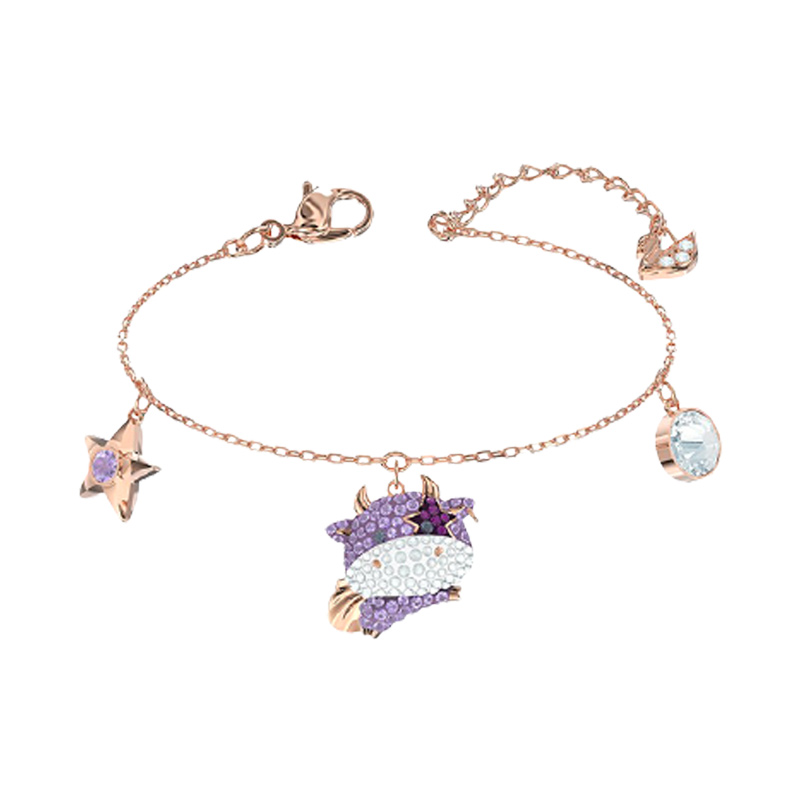 施华洛世奇 多彩小牛手链