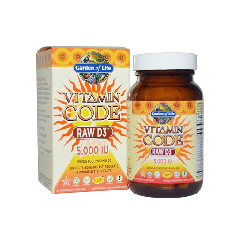 生命花园 进口 维生素D3胶囊