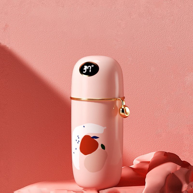 光彩年华 数显保温杯