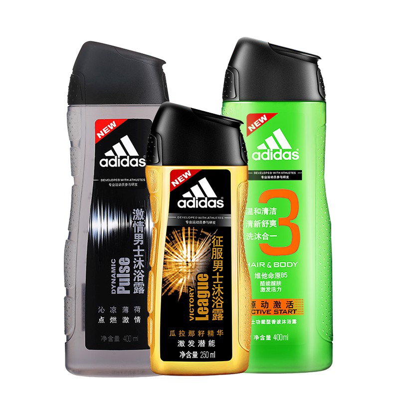 阿迪达斯 男士劲爽沐浴露