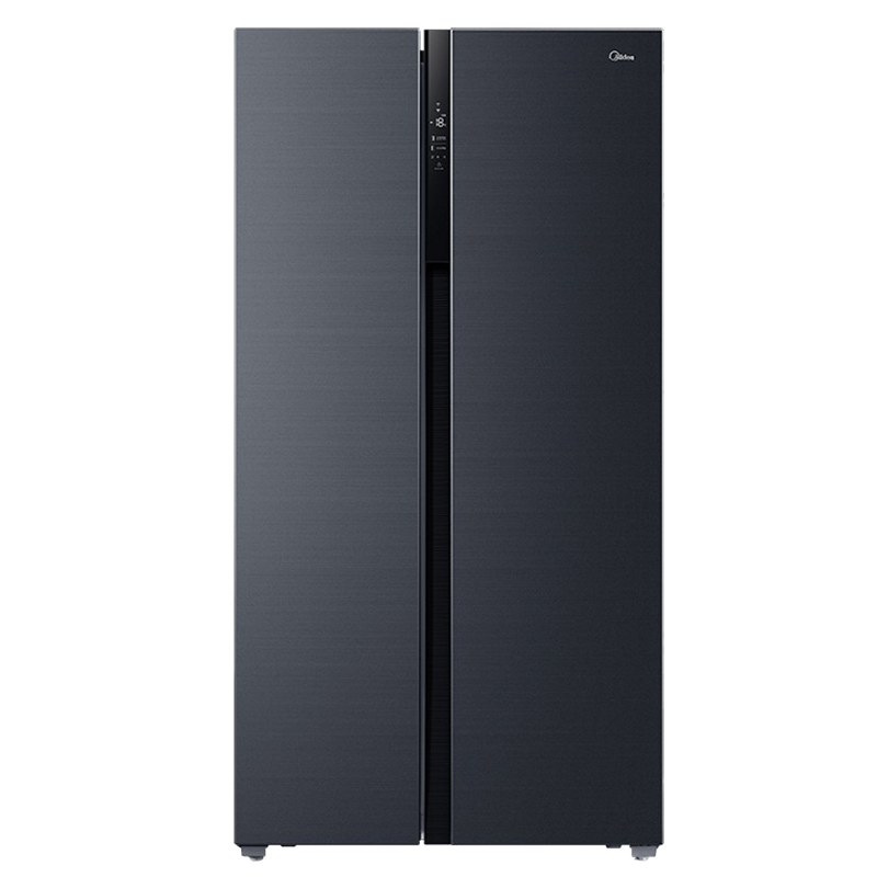 美的急速净味对开门冰箱