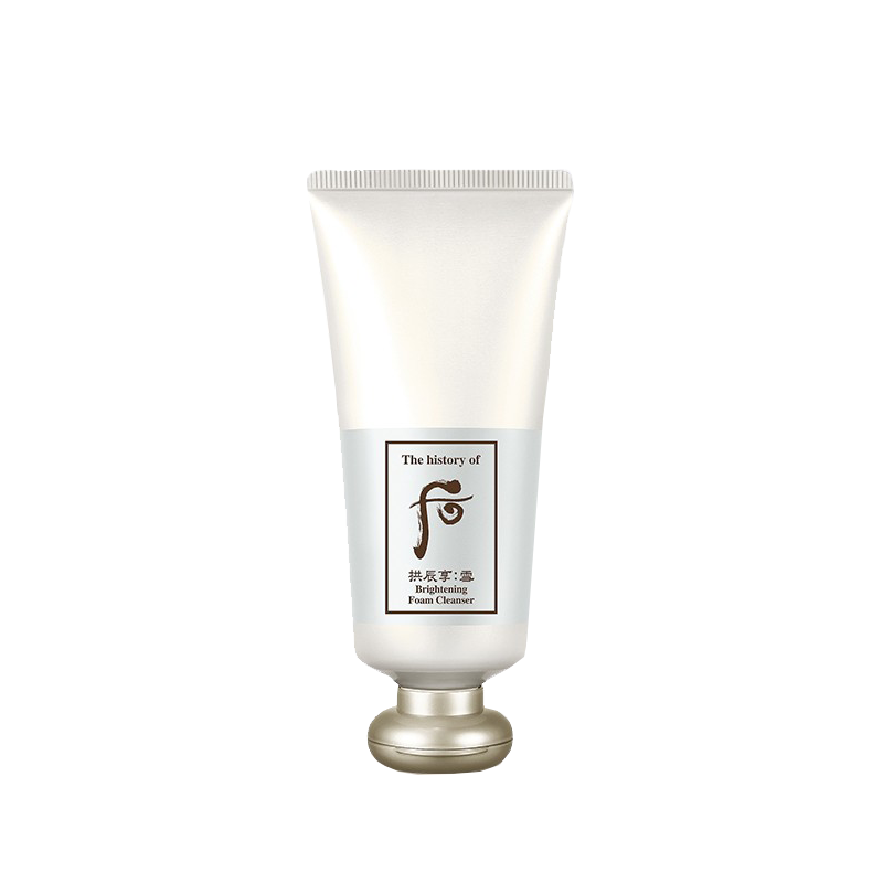 后 拱辰享雪玉凝净透泡沫洁面膏