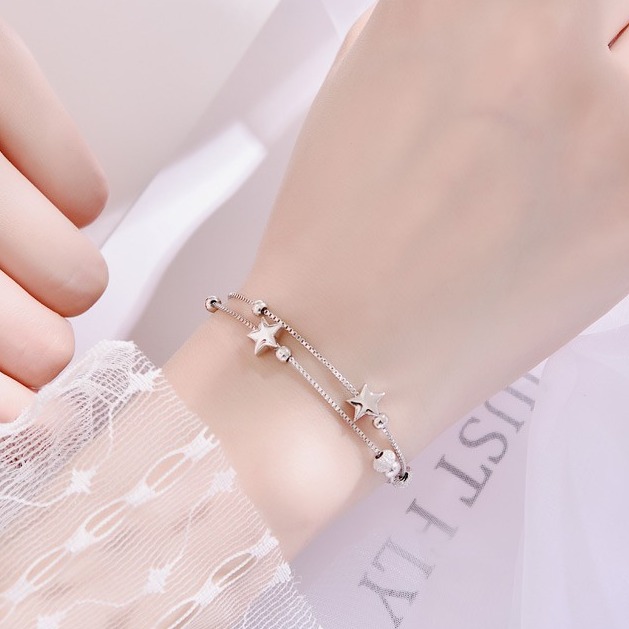 银千惠 纯银材质手链