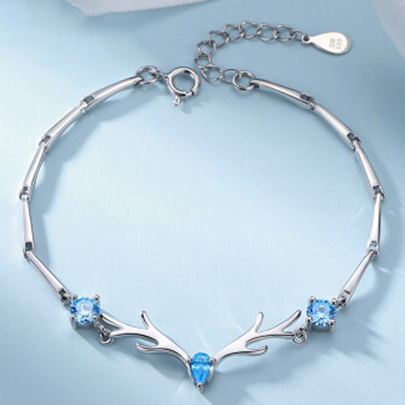 唯一一路有你银手链