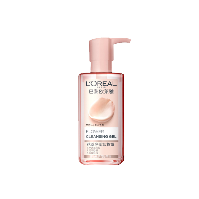 欧莱雅 花萃净润净透卸妆露