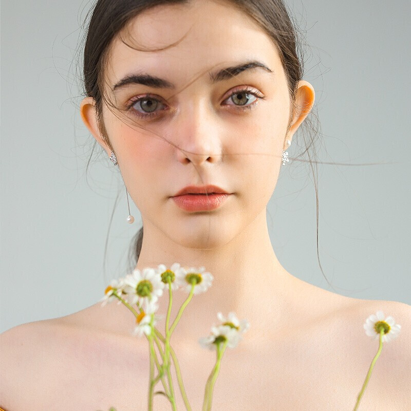 AFFINER 流苏银耳钉