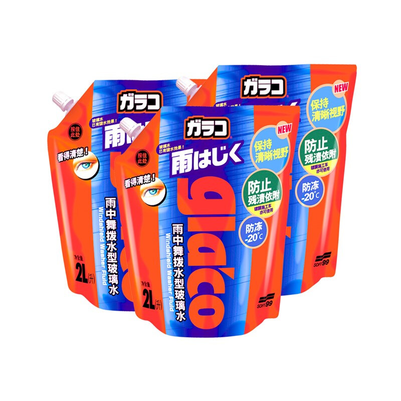 SOFT99 高效清洁 玻璃水