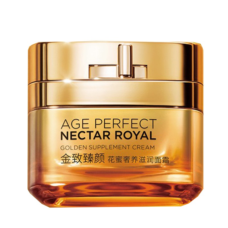 欧莱雅金致臻颜花蜜奢养滋润面霜