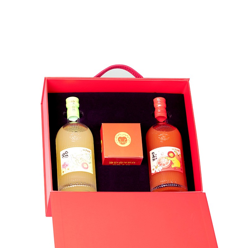 狮子歌歌 酒香四散红西柚果酒