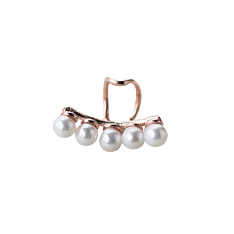 饰尚e族U型珍珠无痛耳夹