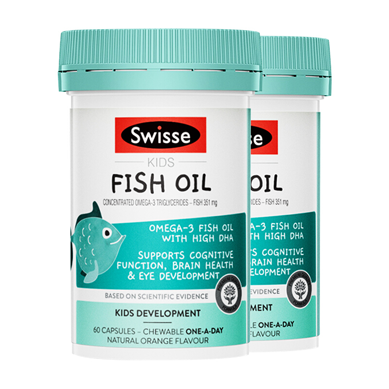 Swisse天然深海鱼油软胶囊