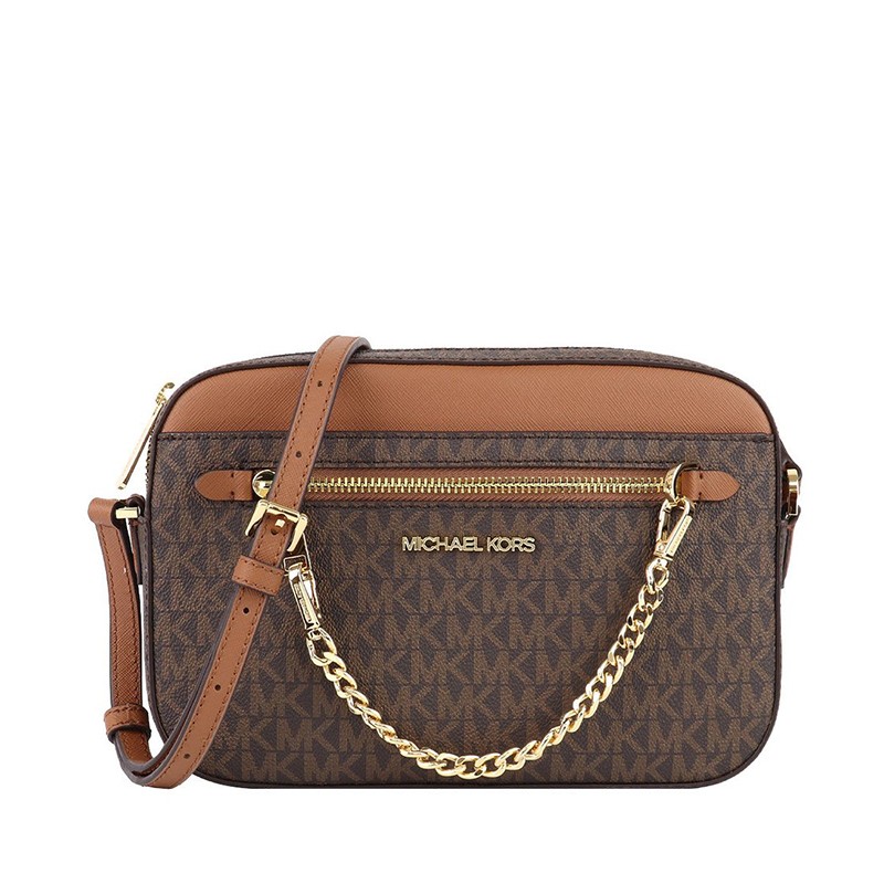 迈克·科尔斯 拉链外袋单肩包