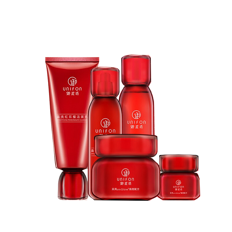 御泥坊 晶亮红石榴护肤套装