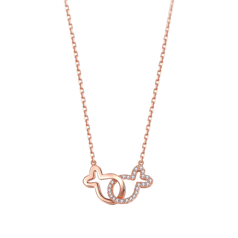 T400 925银冷淡风项链