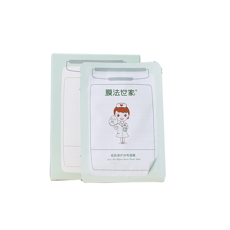 膜法世家痘肌修护纱布面膜
