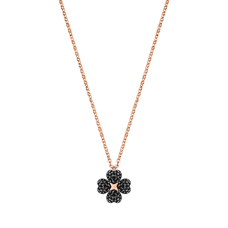 施华洛世奇精致四叶草项链